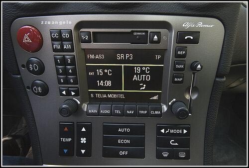 Alfa romeo 166 di - cd,