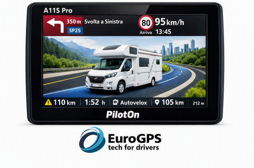 Navigatore per camper piloton - camper,