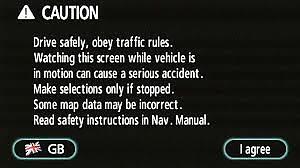 Lexus map e1g - map, disco