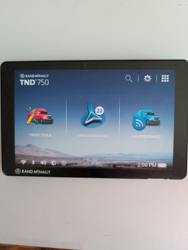 Rand mcnally tnd - tnd, 750